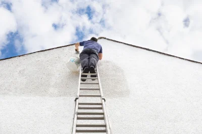 Peinture extérieure à Trégourez — façades et ravalement